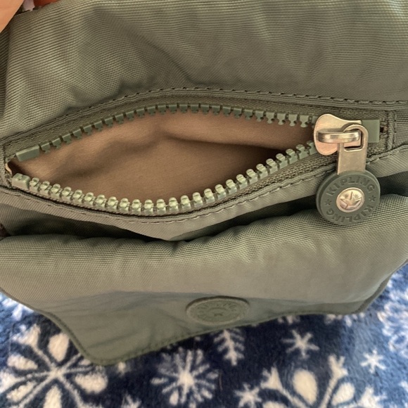 Kipling Eldorado Crossbody Bag Blue Green Excellent Condition - Picture 4 of 9
